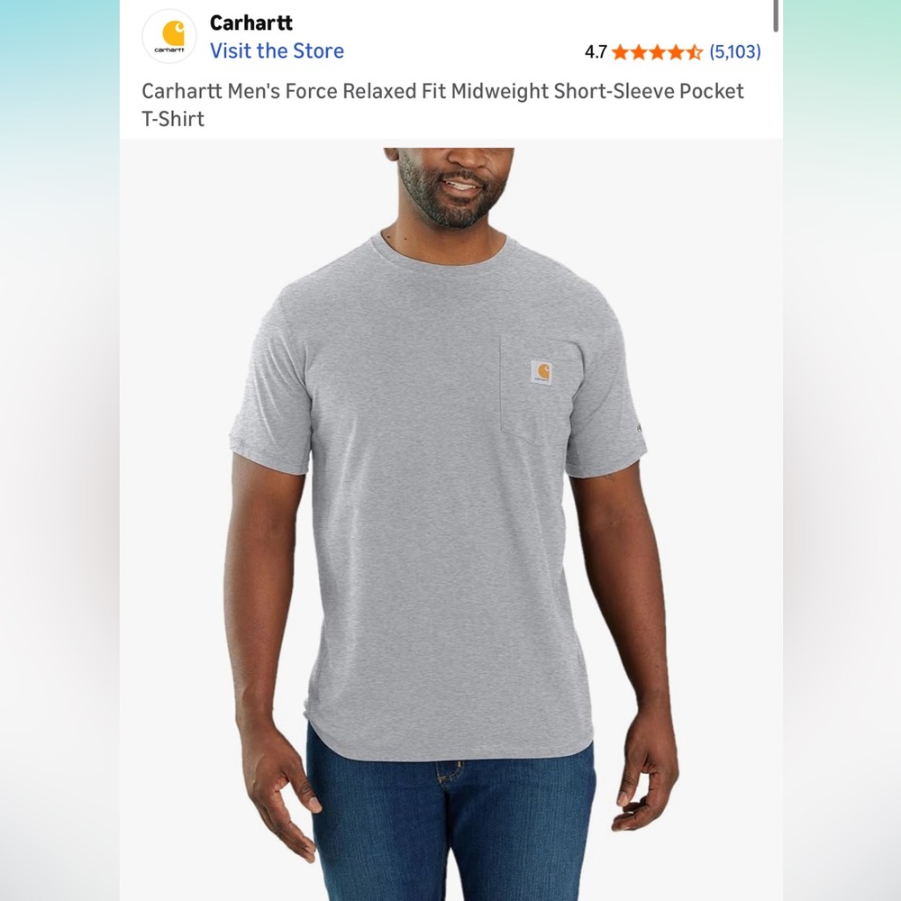 Carhartt Force Relaxed Fit T-Shirt